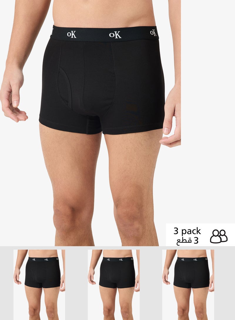 Seventy Five Basics Pack of 3 Boxer Briefs - Image 1